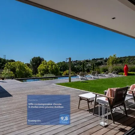 Villa Contemporaine Classee 5 Etoiles Avec Piscine *